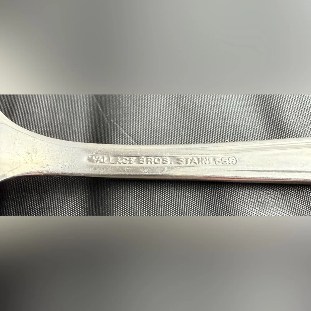 Wallace Silver Fleetline (Stainless) by Wallace Silver Place/Oval Soup Spoon‎